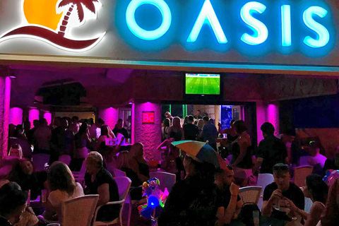 Oasis Bar, Disco, Club, CC Veronicas Strip Tenerife